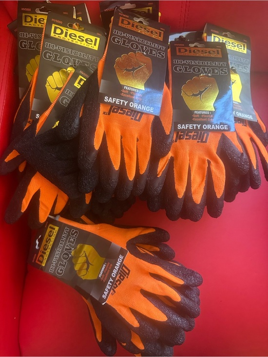 Diesel Other - BUNDLE•22 pr Diesel High-Visibility Work Gloves